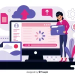 website and a web portal